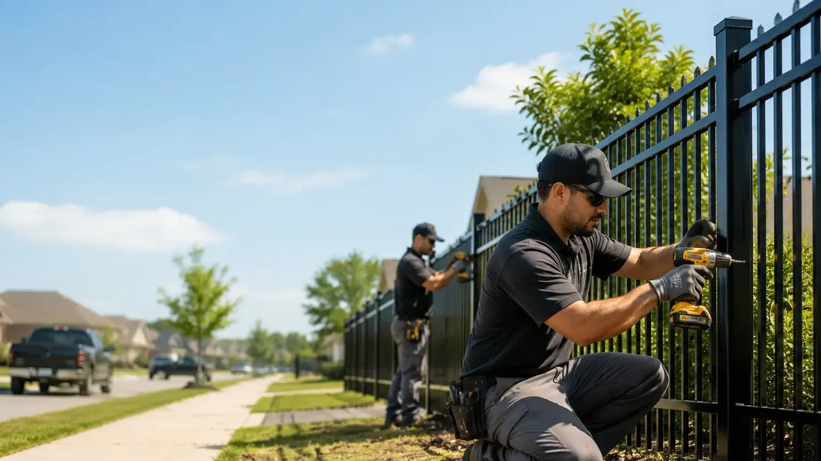 Metal Fence Installation in La Blanca, TX